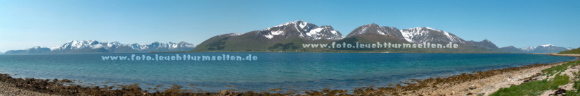 Panorama Risysundet - Vesterlen Norwegen