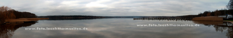 Panorama Scharmtzelsee Diensdorf im Herbst